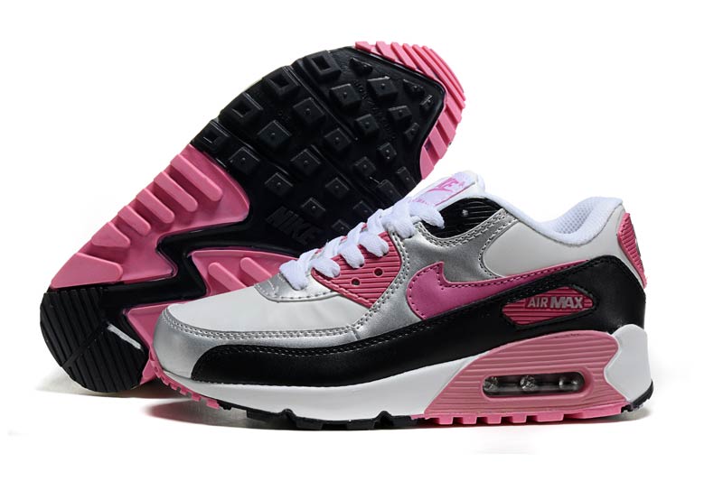 nike air max 90 femme chaussures argent noir 2008 nike air max 90 femme chaussures argent noir 2008